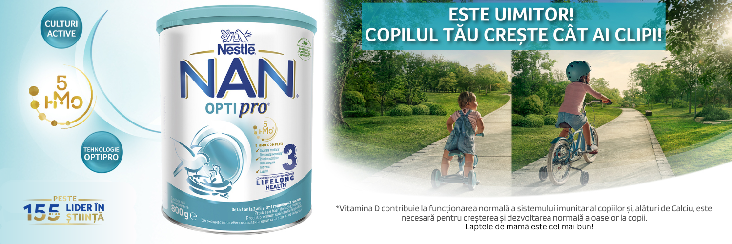 Banner - Sustine-i imunitatea Nan - lapte praf